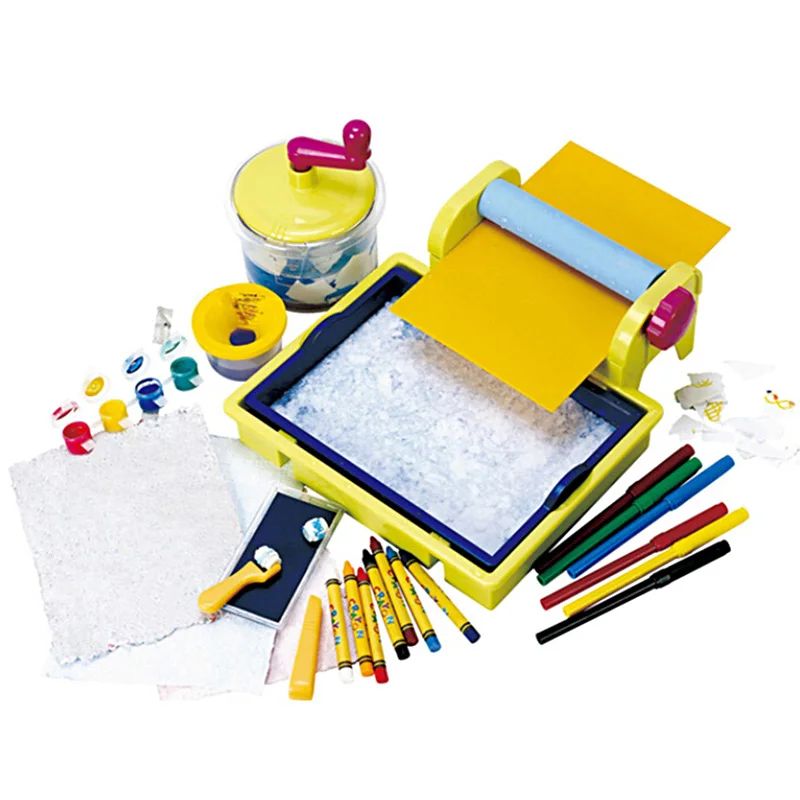 PLAYGO ручной бумажный машина игрушка для научного эксперимента бумага