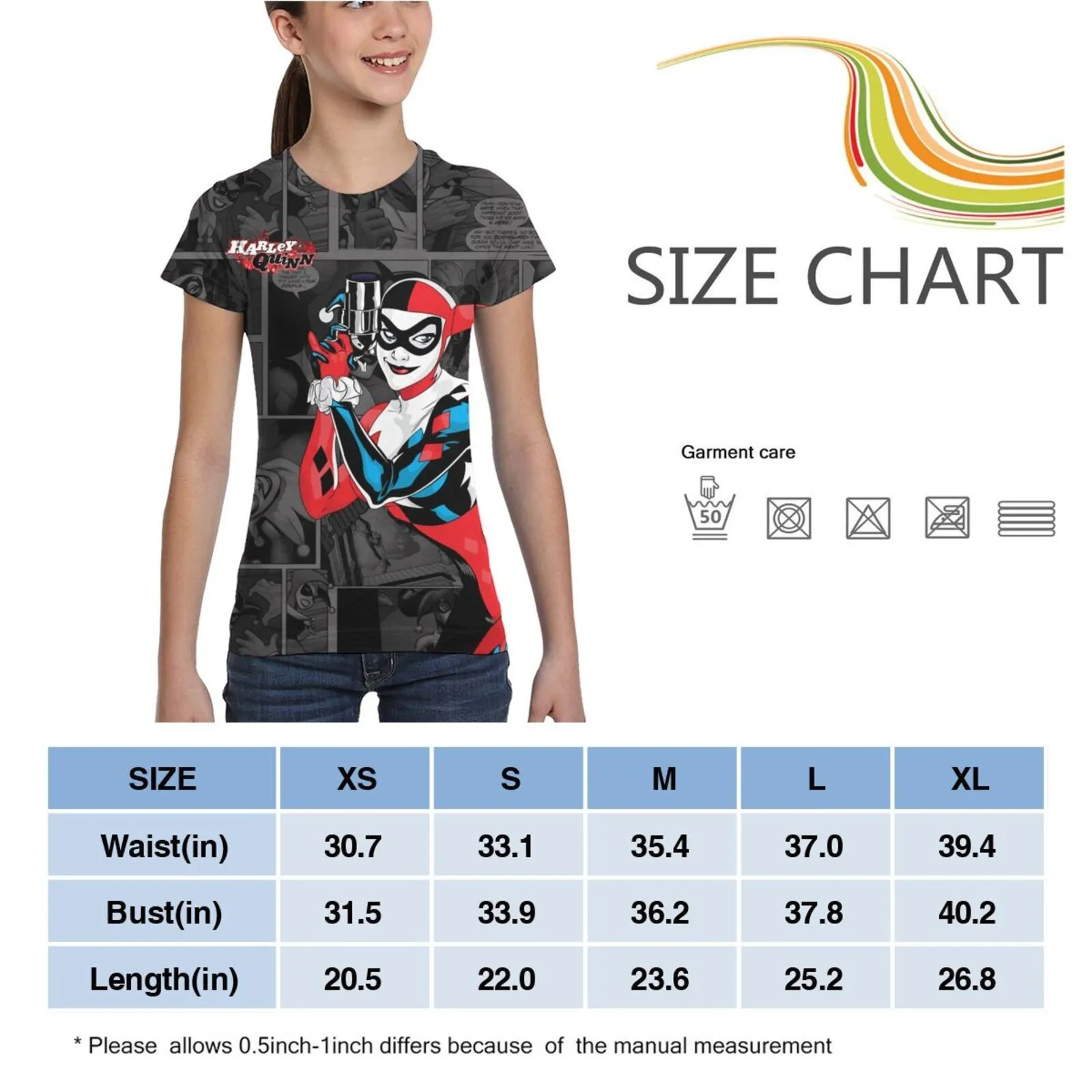 

2020 New Girl's T-shirt Role Play Dress Girl's Birthday Party Dress Summer Round Neck T-shirt Harajuku Style Movie T-shirt