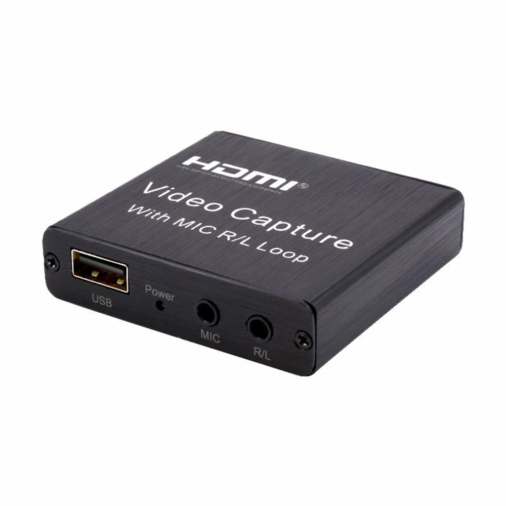 USB 3 0 4K Loop out аудио видео Захват карта 2 HDMI запись Коробка микрофон в телефоне игра