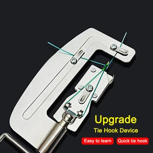 Аксессуары для быстрой рыбалки автоматические крючки ярусная машина из нержавеющей стали Портативный рыболовный крючок леска завязывание узлов снасти рыбные инструменты