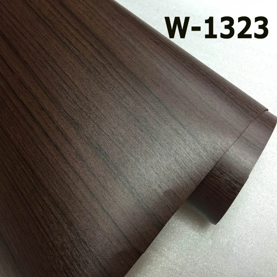 

50 см * 200 см ПВХ текстурированная отделка под дерево наклейки для интерьера автомобиля Водонепроницаемая мебель двери автомобили виниловая пленка Стайлинг автомобиля