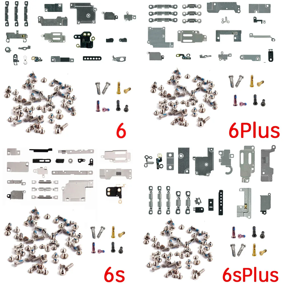 Полный комплект внутренний металлический кронштейн для iPhone 6 6P 6S 6SP 7 7P 8 Plus
