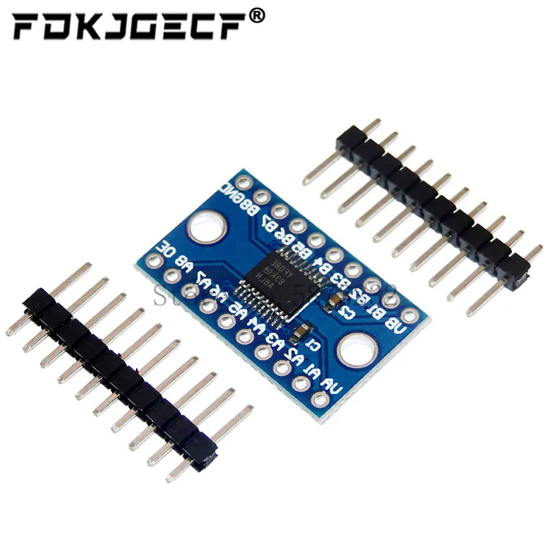 3 V 5V TXS0108E 8-канальный модуль двунаправленного преобразователя логического уровня