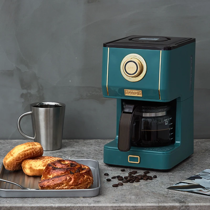 JRM0219 Retro American Coffee Machine Household Espresso Ele