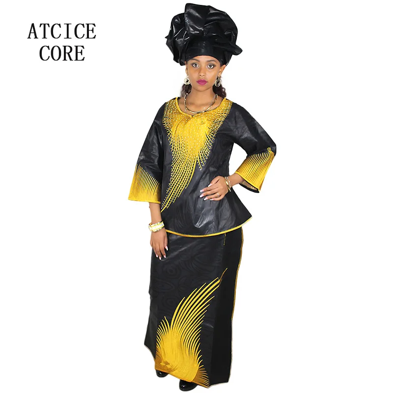 Африканские платья для женщин 100% хлопок Дашики традиционная Мода Африканский