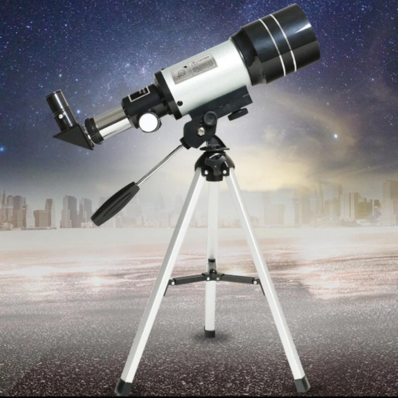 

F30070 Finderscope Professional Refractor Astronomical Telescope With Tripod Low Night Vision Moon Watching Powerful Monocular