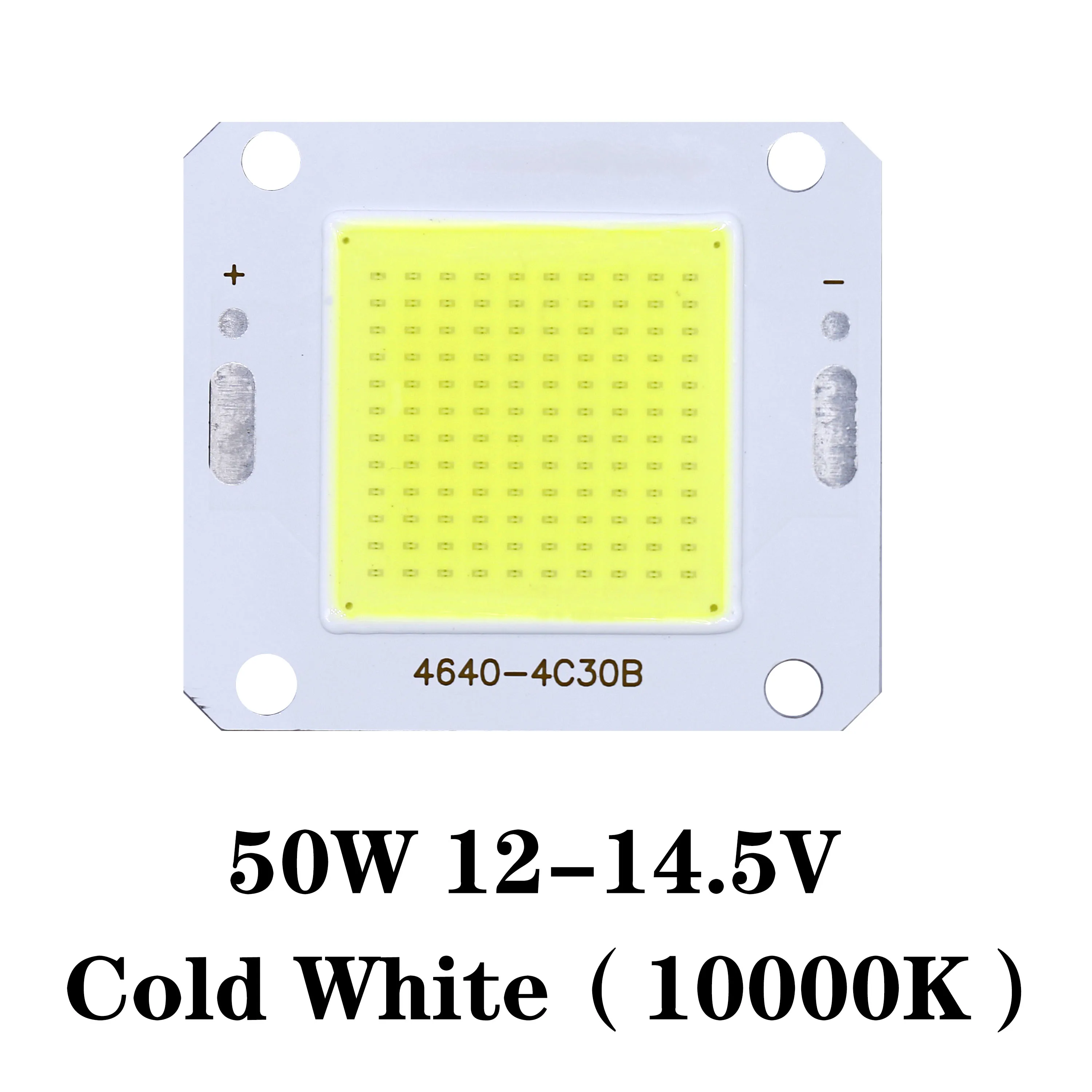 Светодиодный чип полной мощности 50 Вт 60*40 мм фонарь с высокой теплопроводностью