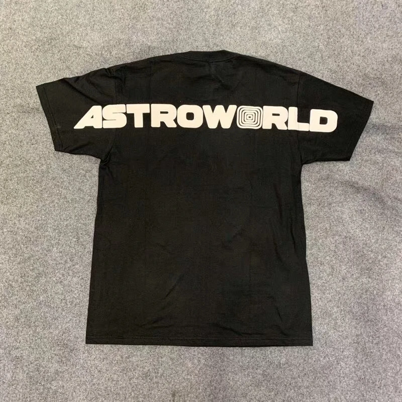 

3D Foam Printing Travis Scott Cactus Jack Festival Astroworld T-shirt Men Women 1:1 High Quality T shirt Summer Tee T-shirt