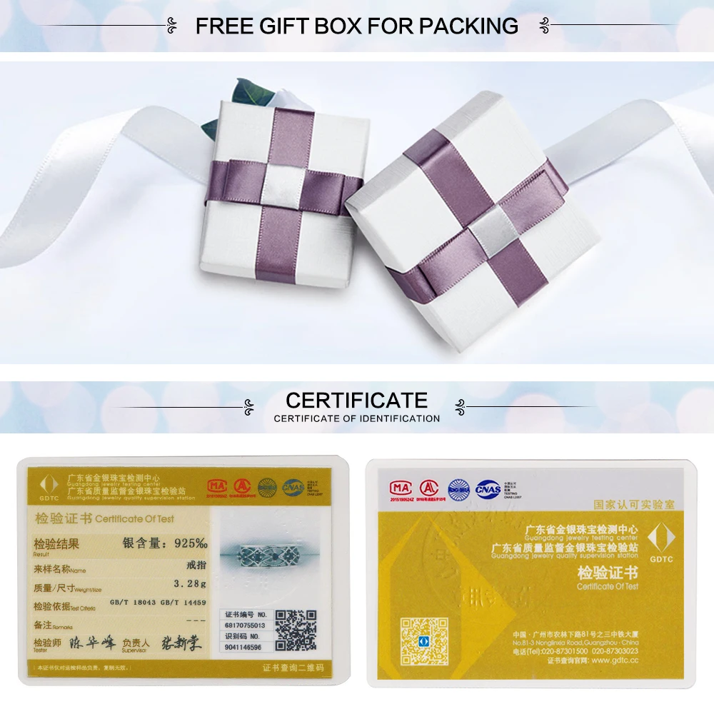 

Stars 925 Sterling Silver Rings for Women Black Zircon Wedding Party Adjustable Open Cuff Rings Women Tibetan Silver 925 Jewelry