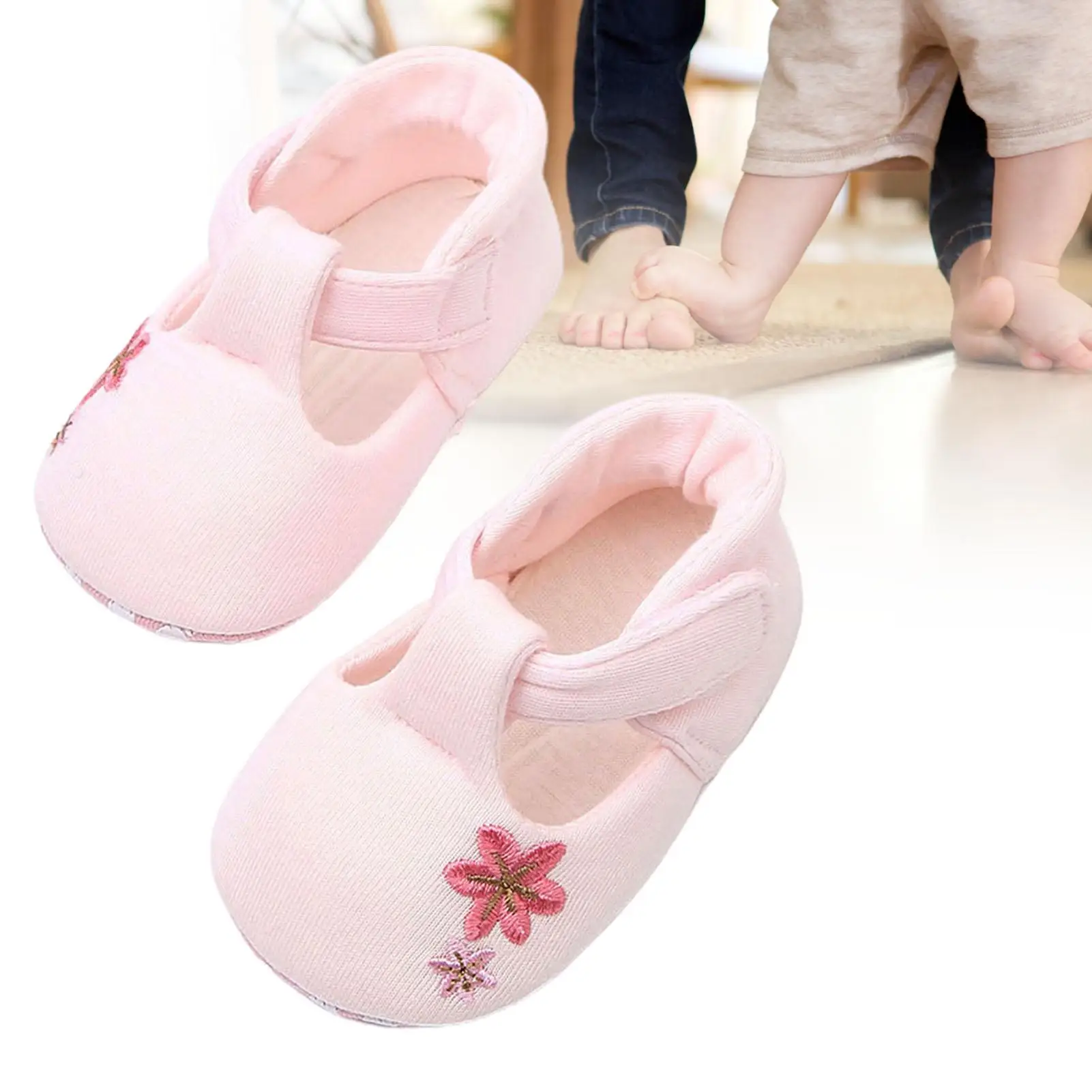 Zapatos antideslizantes de algod&oacute;n con dibujos animados, calzado Unisex para beb&eacute;s, primavera y oto&ntilde;o-0