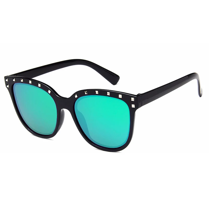

Zilead Classic Cat Eye Sun Glasses Color Lens Fashion Retro Women Sunglasses Punk Rivet Driving Men Eyewear UV400 Occhiali