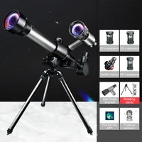 children telescope astronomical telescope with tripod science experiment simulates stargazing monocular for outdoor camping