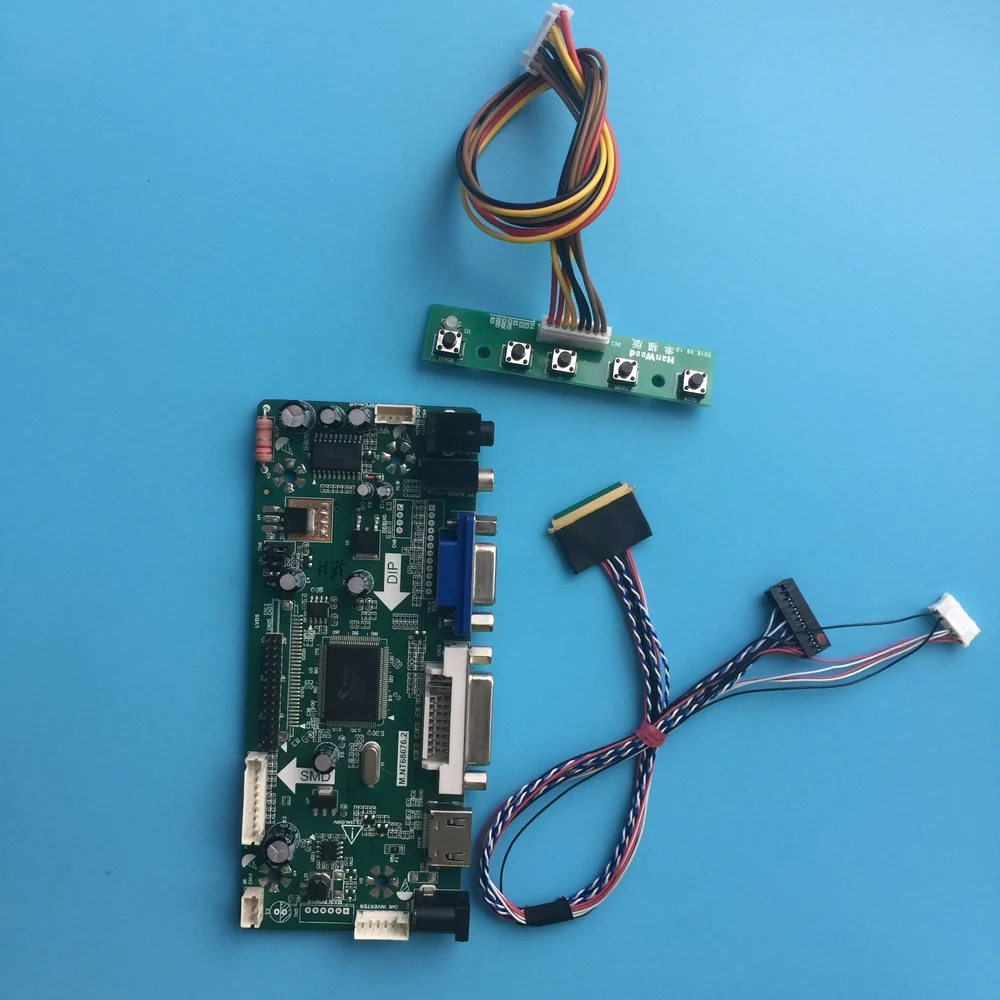 Набор для LTN156KT02 301 15 6 &quotLVDS 40pin 1600X900 монитор M. N68676 плата контроллера HDMI LCD LED DIY VGA DVI