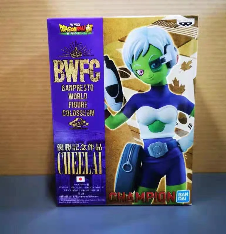 WSTXBD BANPRESTO DRAGON BALL SUPER BWFC2 специальная фигурка CHEELAI фигурки модель куклы Brinquedos |