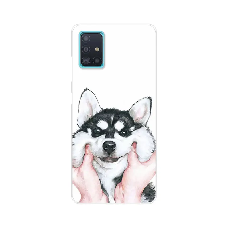 Case For Samsung Galaxy A41 Phone Silicone Soft TPU Back Cover GalaxyA41 A415F Protective A 41 Coque | Мобильные телефоны и