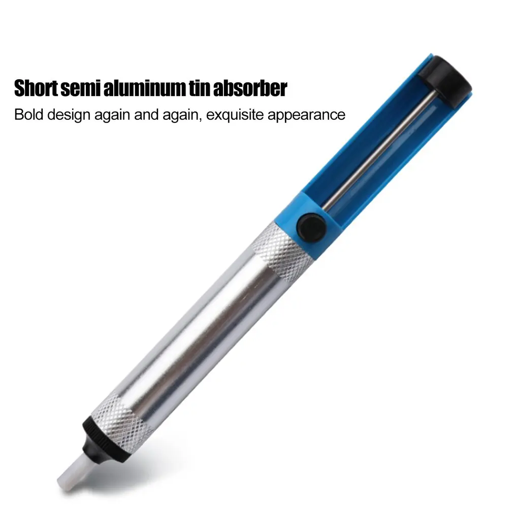 

Semi-aluminum And Semi-plastic Suction Tin Pump Solder Removal Tool For Desoldering Manual Solder Sucker