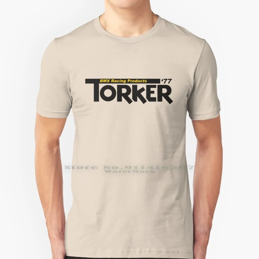 Футболка Torker Bmx 1977 из 100% чистого хлопка для велосипеда мотоцикла гоночного