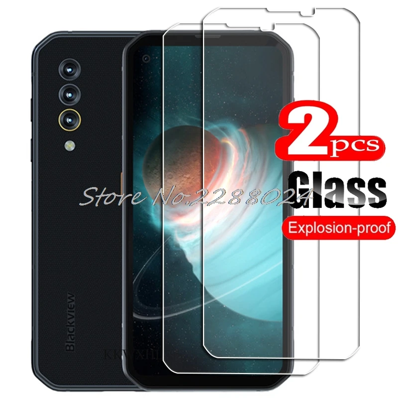 

2PCS FOR Blackview BL6000 Pro 5G High HD FULL Tempered Glass Protective On BL6000Pro Original Phone Screen Protector Film