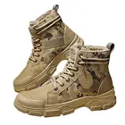 Мужские армейские Боевые Ботинки Martin на платформе, бесплатная доставка, меховые теплые высокие ботинки, повседневная спортивная обувь для снега