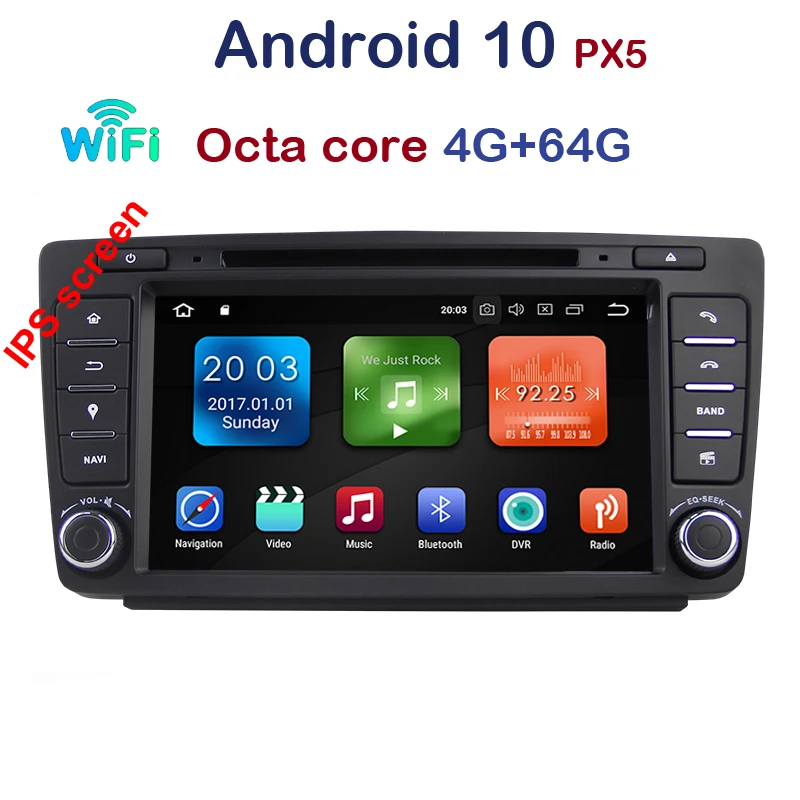 8 &quotIPS IDO 2din Android 10 0 Octa Core автомобильный навигатор Системы 4G + 64G Встроенный CAN BUS Wi Fi
