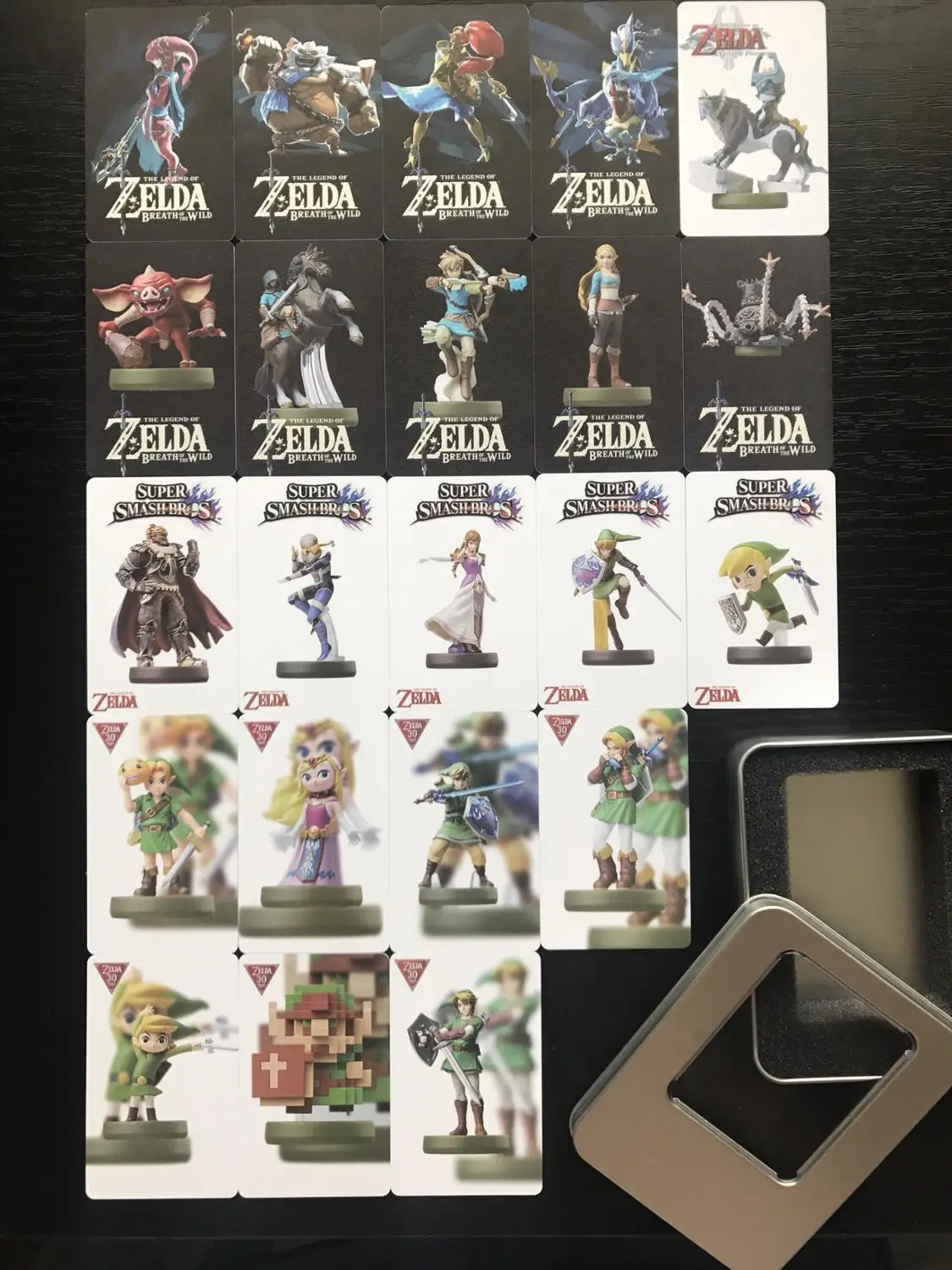 Zeld-24pcs Полный набор 10 шт./лот Супер Марио Одиссея NFC игровая карта Amiibo Ntag215 коллекция монет тег для NS переключатель WiiU - Цвет: Zeld-24pcs