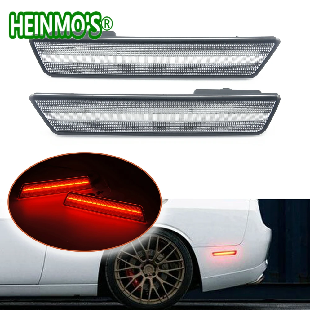 Для Dodge Challenger 2008 2014 для Charger 2011 задние боковые габаритные лампы поворотники SMD