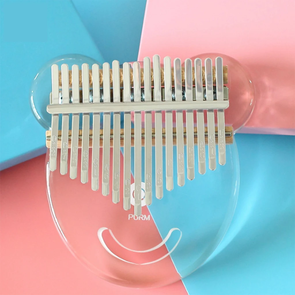 Горячая Распродажа калимба 17 клавишный большой палец пианино портативный