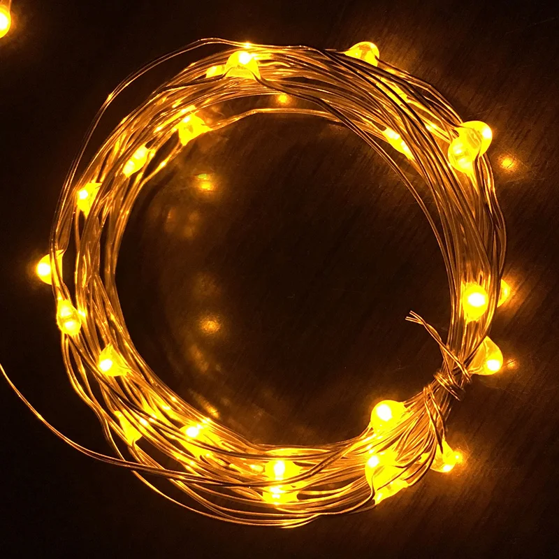 8 режимов фестиваль пейзаж лампа сказочная гирлянда романтическая 50LED уличный