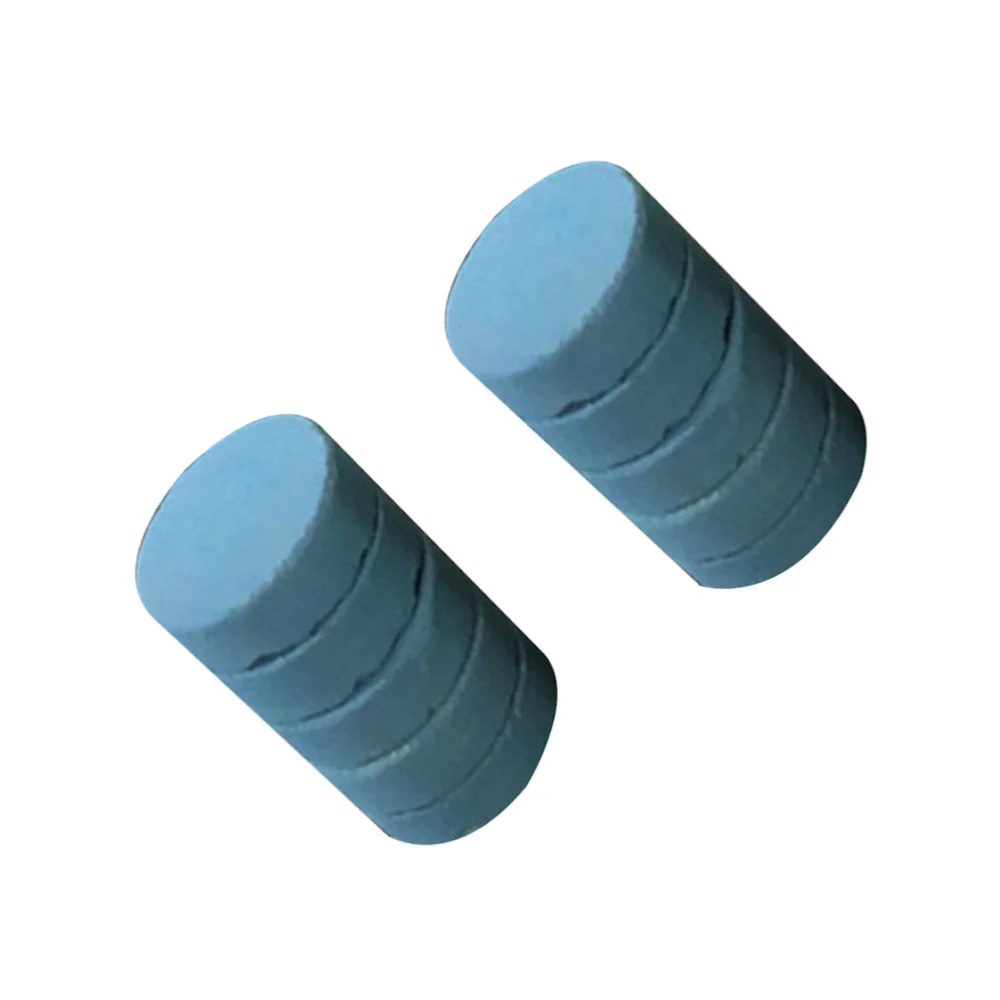 

10Pcs Creative Colorful Smoke Pills Portable Smoke Cake Smoke Effect Show Round Bomb Stage Photography Props Aid (Blue)