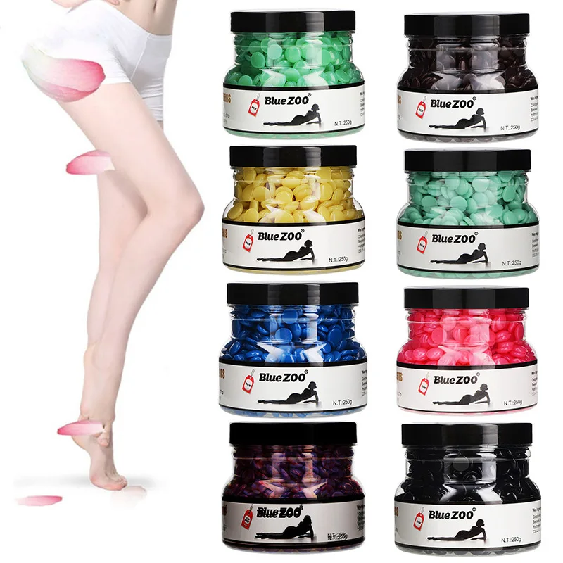 

Depilatory Wax Hot Film Hard Wax Pellet Waxing Easy Body Hair Removal Hard Wax Beans Body Depilatory Wax Beads Painless Unisex