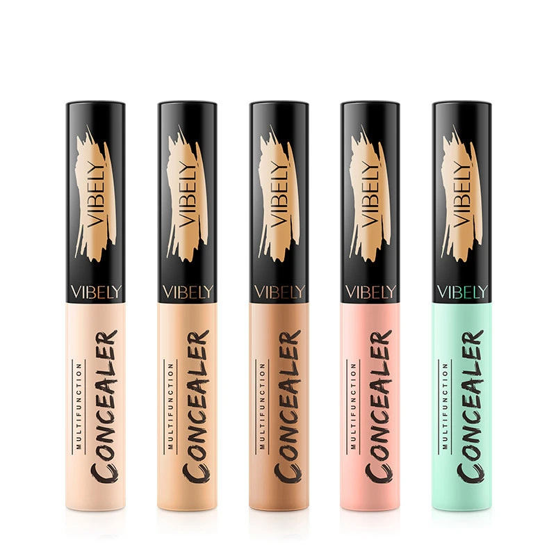 5 цветов консилер для глаз Жидкая основа макияжа корректор полное покрытие