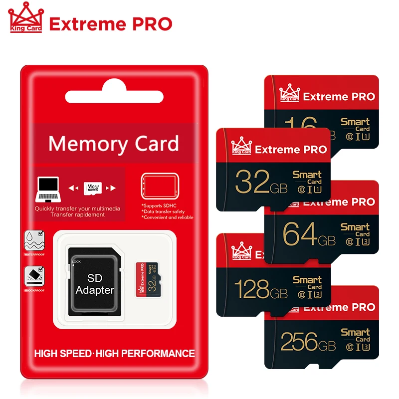 

Memory Card 32GB 64GB Class 10 Flash Card Micro SD Card 128GB TF card 8GB tarjeta 16GB microsd for Phone/Tablet PC with Free ada