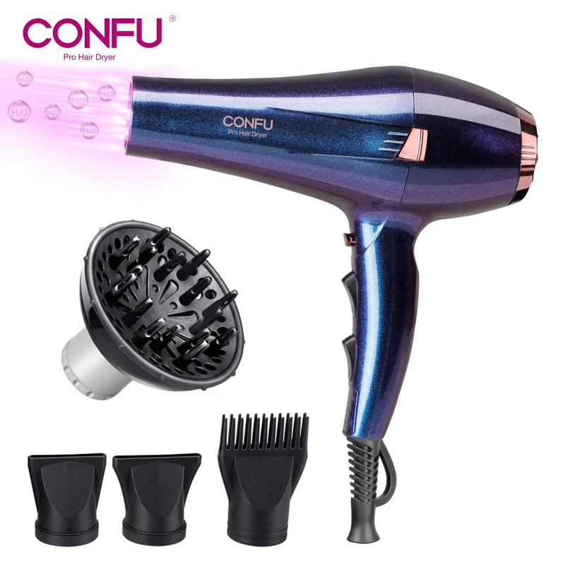 

CONFU 2300W Ionic Hair Dryer Professional Hairdryers Ceramic Negative Ionic Blow Dryer Fast Dry Heat Cool Shot for Women Men