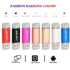 USB-флеш-накопитель 2 в 1 JASTER OTG, USB 128, Type-C и Micro USB, ГБ, 64 ГБ, 32 ГБ, 16 ГБ, 8 ГБ, 4 Гб
