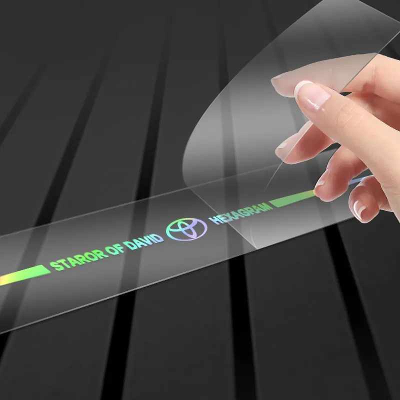 Laser Car Stickers Window Body 3D Logo Pattren Decals New For Toyota TRD Camry Chr Corolla Rav4 Yaris Prius Auto Accessories | Автомобили