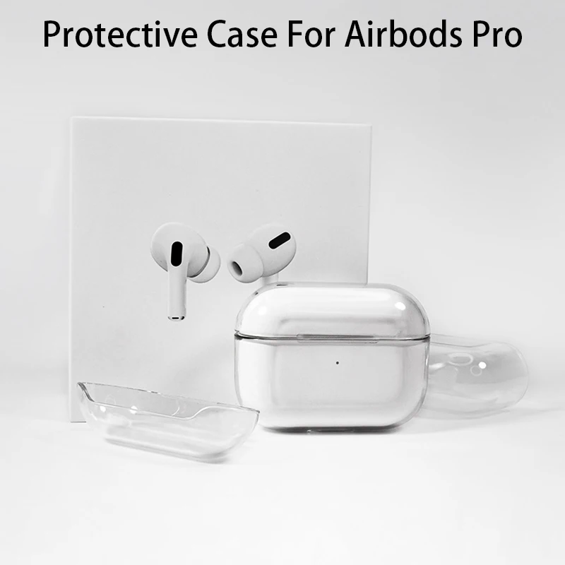 Earphone Case For Apple Airpods Pro Wireless Bluetooth Protective Cases Air Pods 3 Headphone Transparent Cover Stickers |