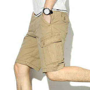 

Pring and Summer New Multi-Pocket Casual Pants Fashionable Men Outdoor Solid Color Tooling Pants