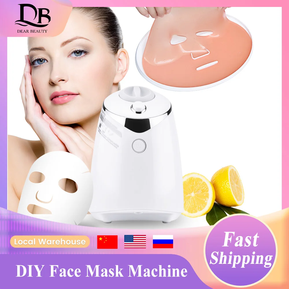 Diy Automatic Facial Fruit Mask Maker Mask Face Care Facial Beauty Woman Vegetable Mask Making Machine Spa Rejuvenating Skin Kit