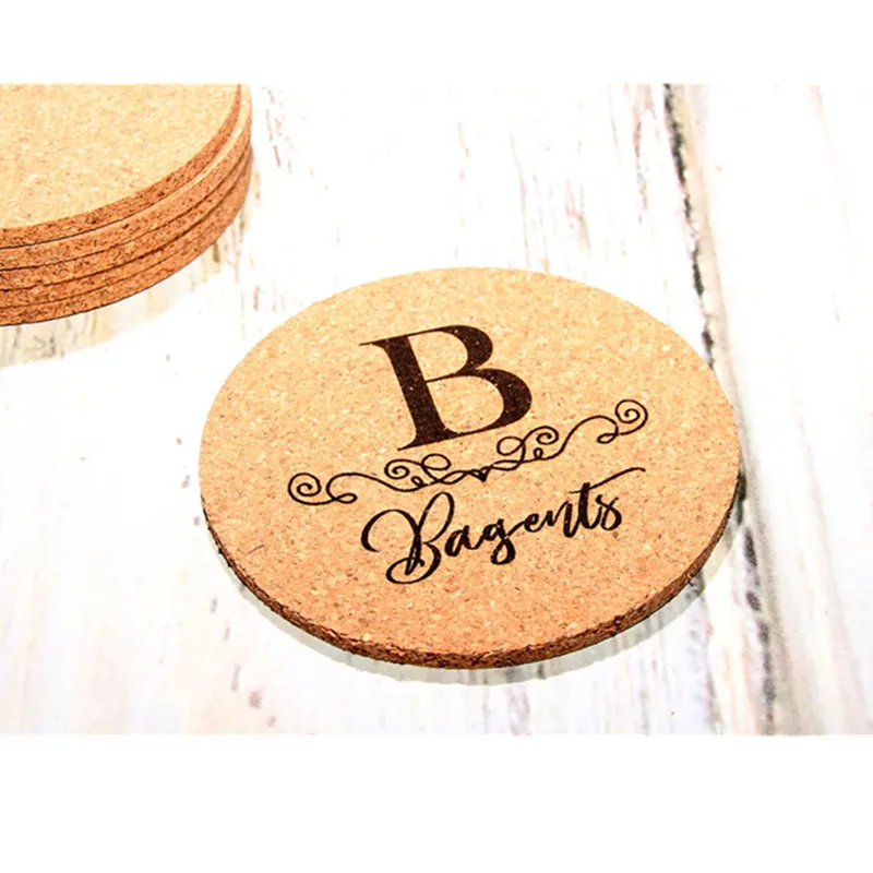 Деревянные подставки с монограммой на заказ именем семьи подарок новоселье