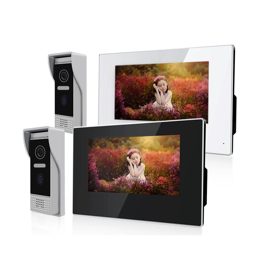 Joytimer новое видео домофон Tuya Smart Home телефон двери 7 дюймов Wi Fi IP сенсорный Экран