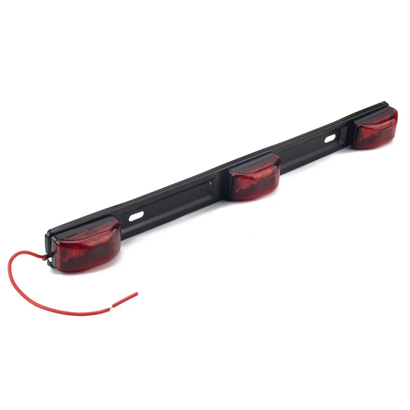

14.1Inch Red Bright Led ID Bar / 9 Led Marker Light Truck Trailer Bus Clearance Light