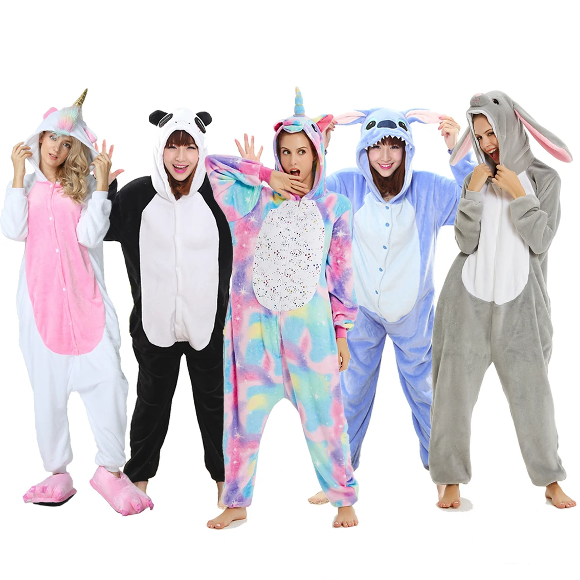 

Women Pajamas Children Sleepwear Men Pajamas Sets Boys Girls Animal Pyjama Pijama Flannel Nightwear Clothes Kids Onesies