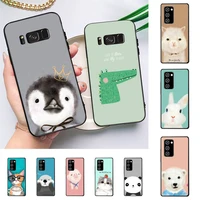 pink pig cat bear rabbit phone case for samsung galaxy note10pro note20ultra for note20 note10lite m30s back coque