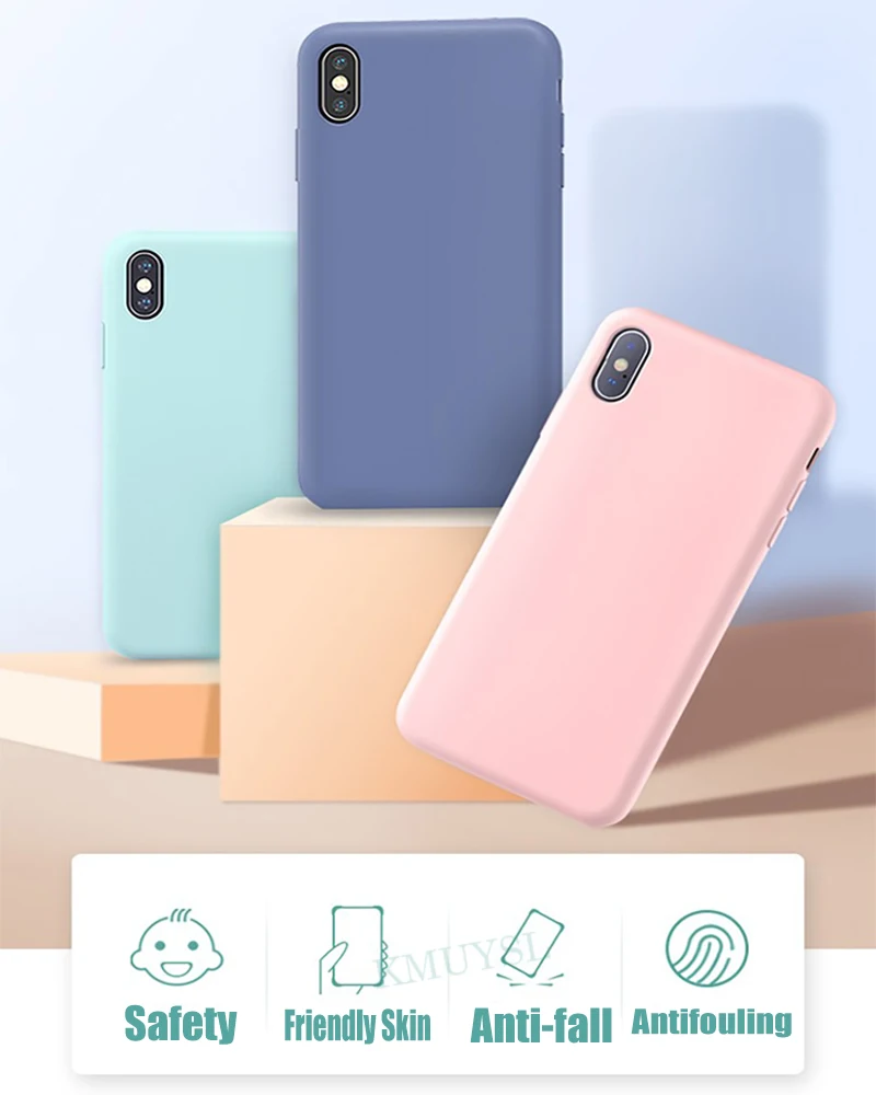 Чехол из жидкого силикона для samsung Galaxy Note10 9 S10E S9 S8 J4 J6 плюс A6 A7 A80 A70 A60 A50 A40 A30 A20E A10 M20 M30 крышка