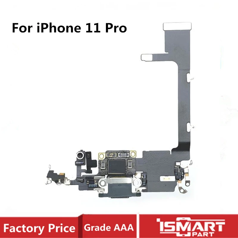 

Original For iPhone 11 11Pro Max USB Charging Dock Port Connector Flex Cable Microphone Headphone Audio Jack Repair Parts