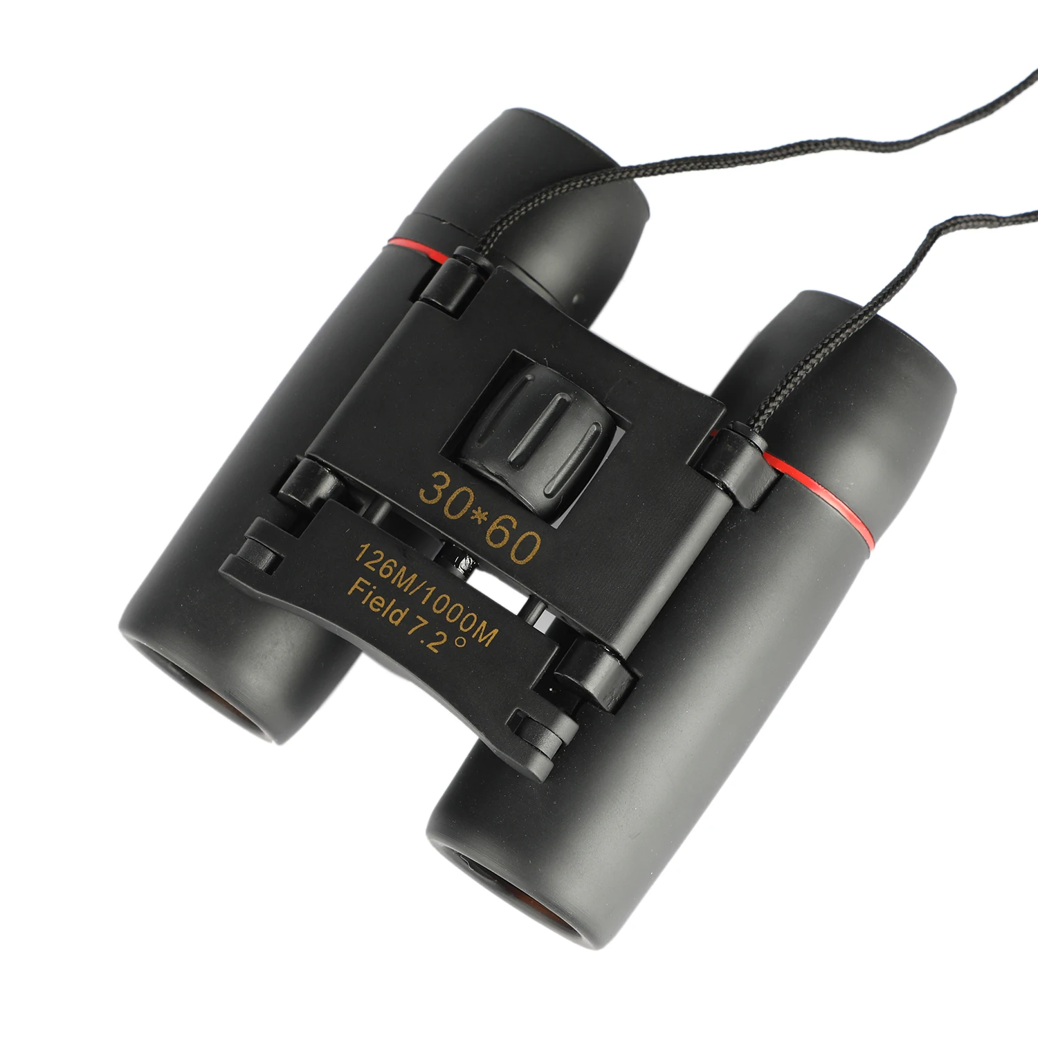 Походный Кемпинг Мини бинокль телескоп 30x60 оптические очки красная пленка мини