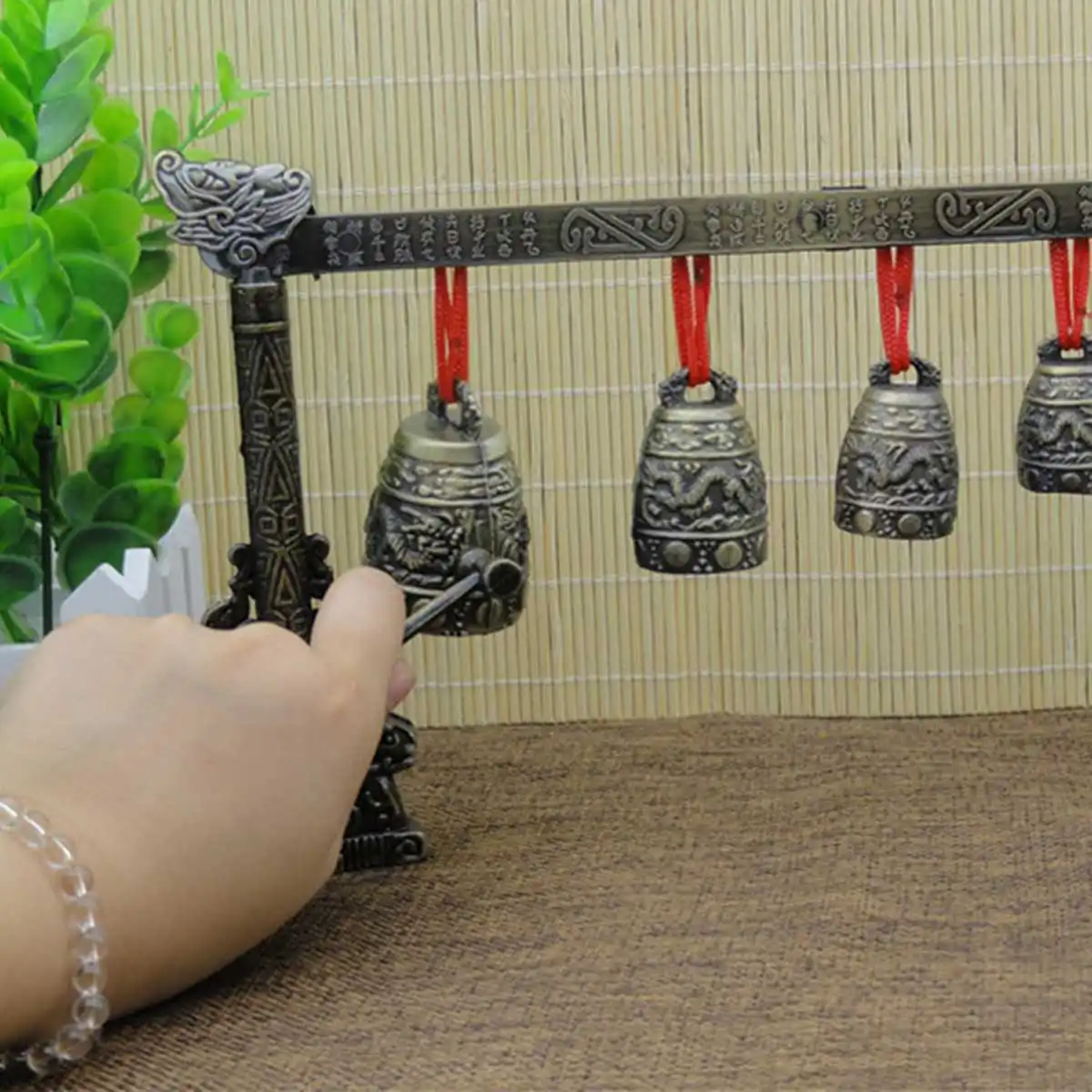Китайские колокольчики glockenждение Латунные Колокольчики бронзовая посуда