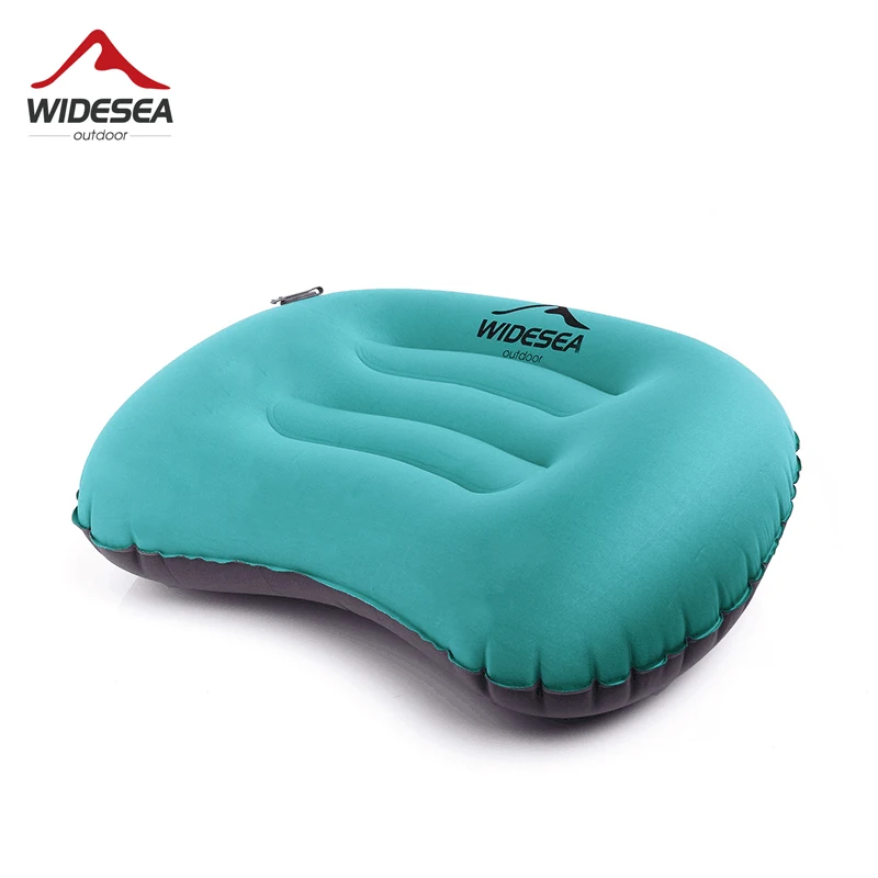 

Widesea Camping Portable Inflatable Pillow Compressible Folding Air Cushion Equipment Outdoor Protective Tourism Sleeping Gear