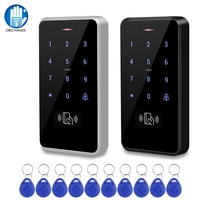 ip68 waterproof access control system outdoor rfid keypad wg2634 access controller reader rainproof 10 em4100 keyfobs for home