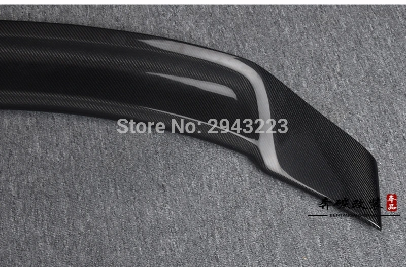 

2016-2019 For Hyundai Elantra/avante spoiler Car Accessories Real Carbon Fiber Rear Trunk Boot Lip Spoiler Wing Decoration